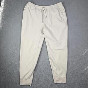 Chubbies Mens The Capes Movementum Jogger Pants Tan Beige Size XL